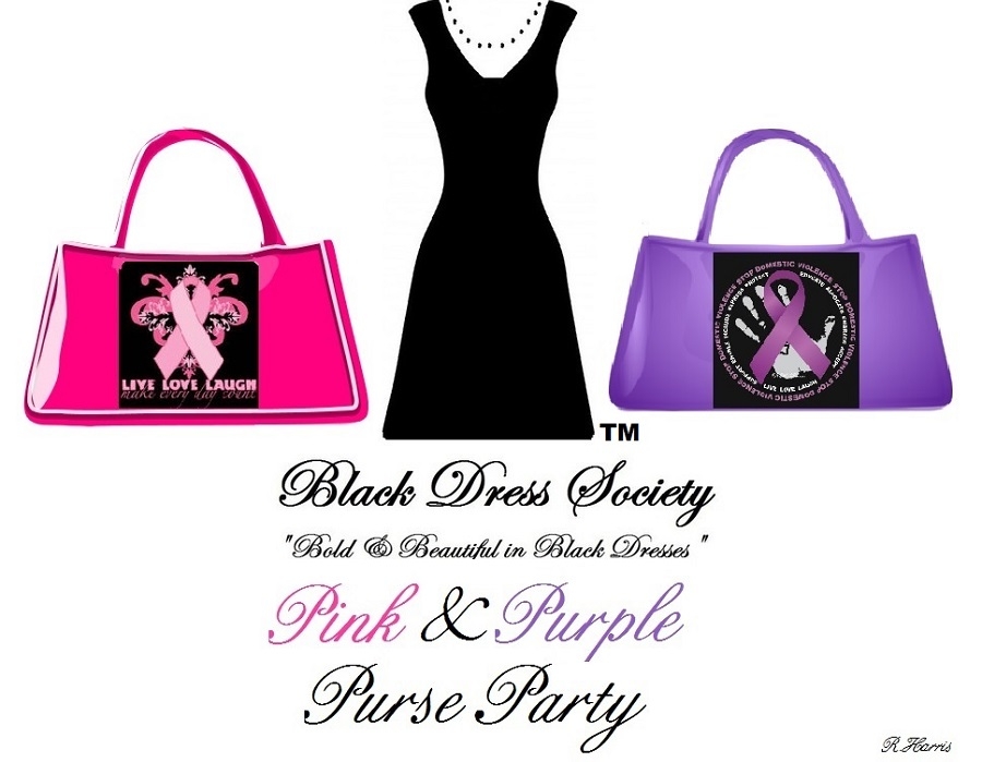 Pink & Purple Purse Party (Dinner & Donating to Breast Cancer and Domestic Violence)
