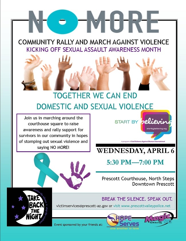 No More Community Rally and March Against Violence