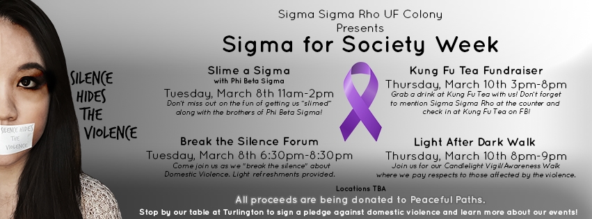 Sigma For Society Week
