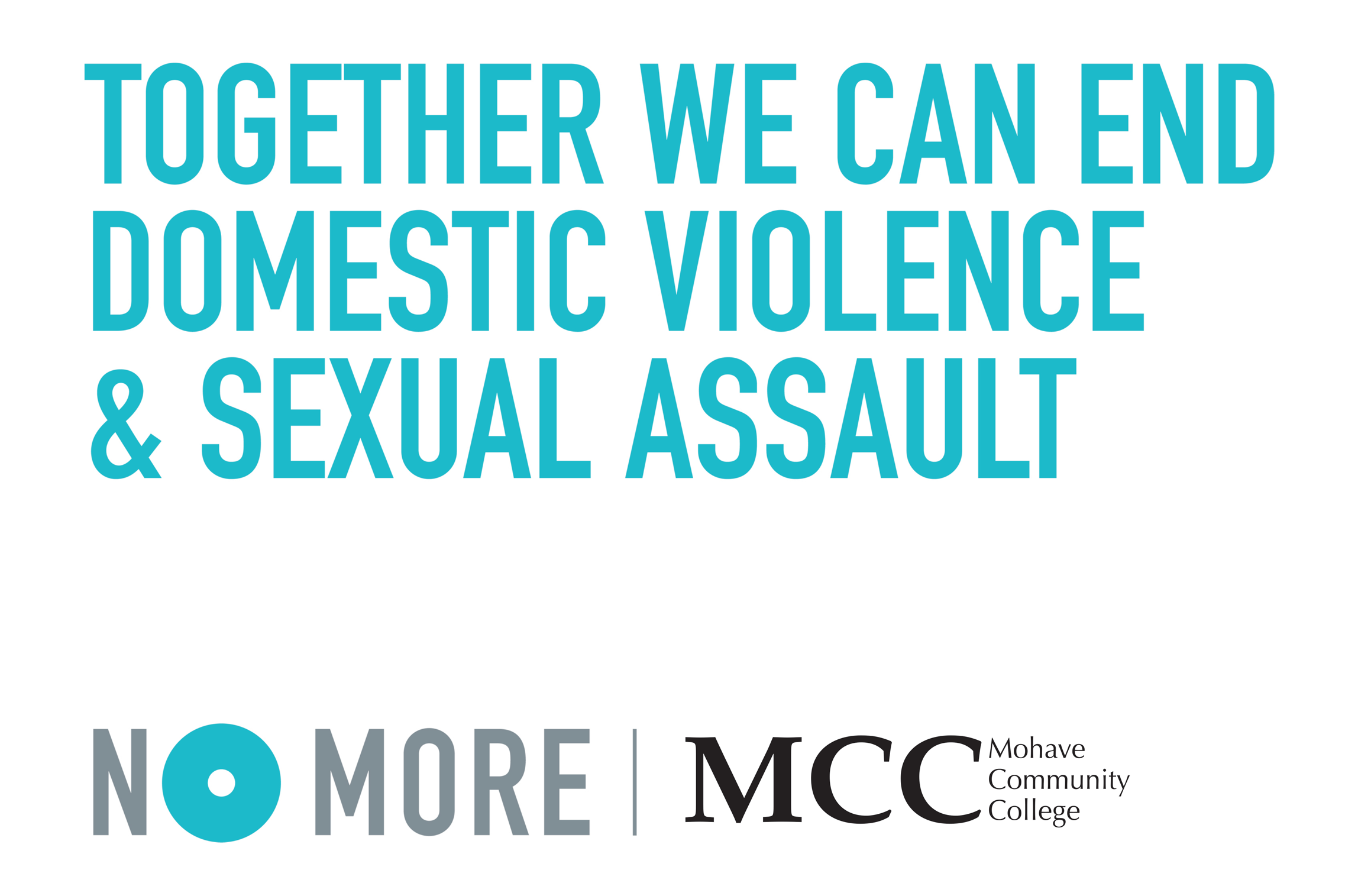 MCC Stands with #NOMORE Campaign Against Domestic Violence and Sexual Assault