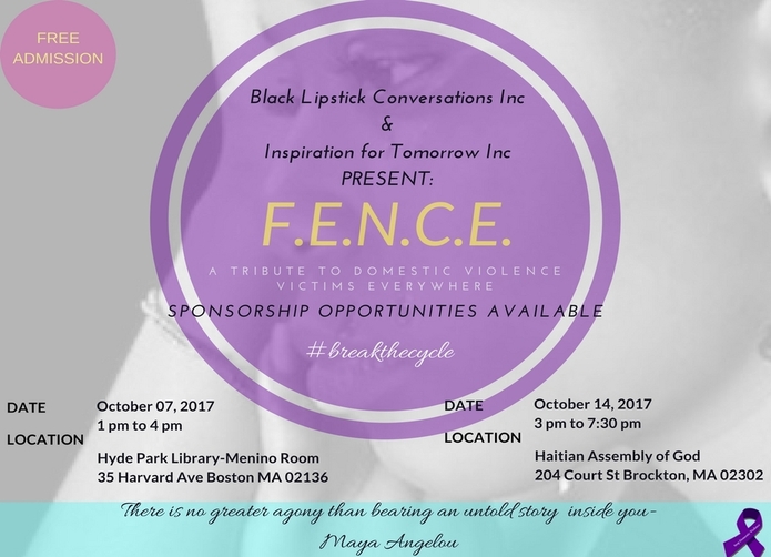 F.E.N.C.E. - A Domestic Violence Awareness Event
