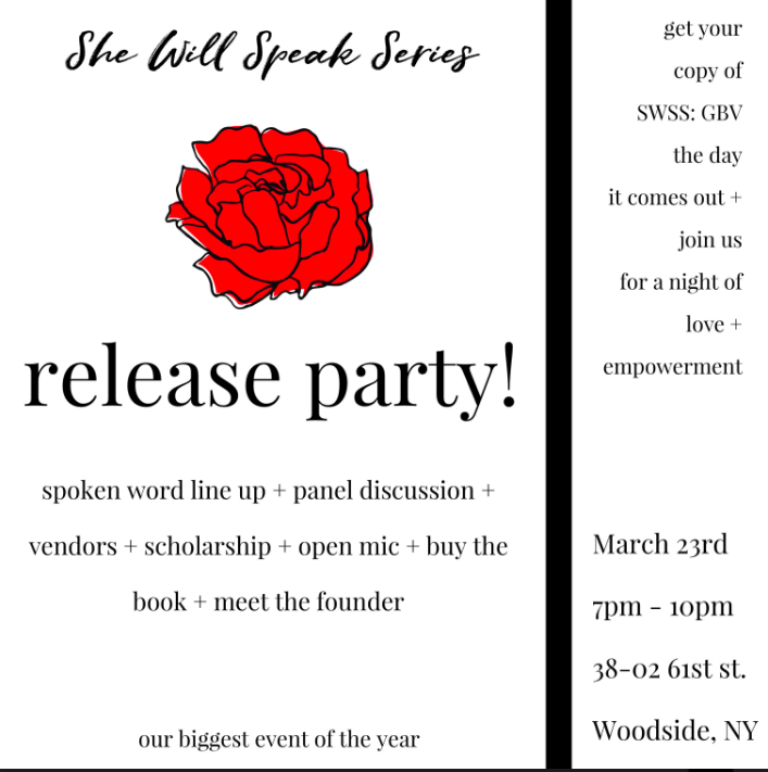 She Will Speak Series: Gender Based Violence Book Release